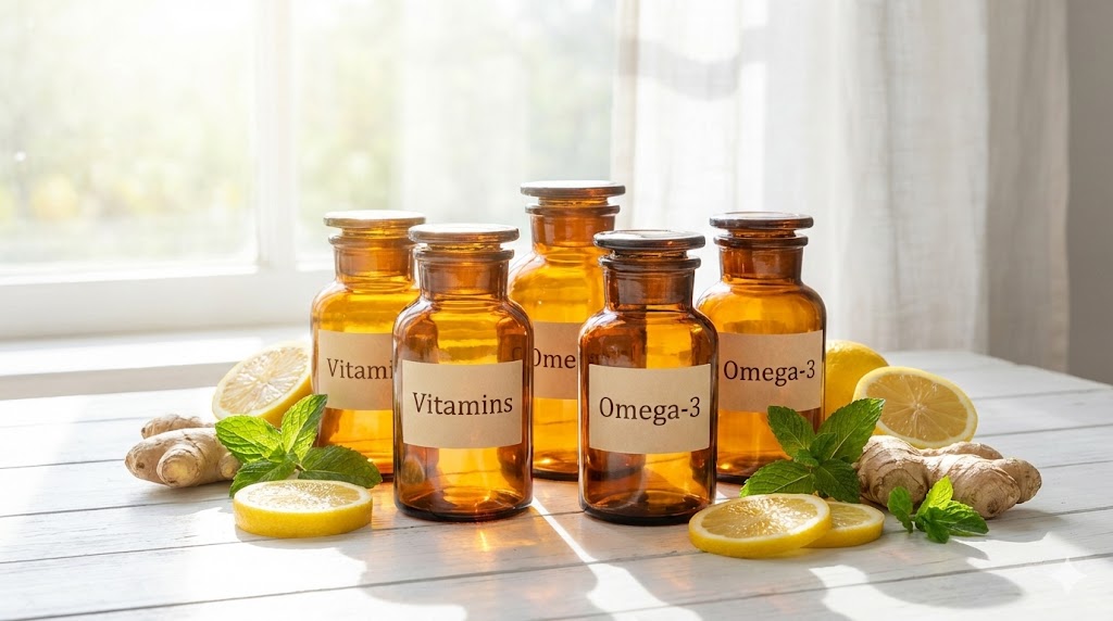 Nahrungsergänzungsmittel und Supplements